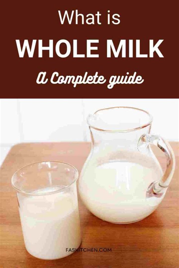 Can I drink whole milk while cutting?