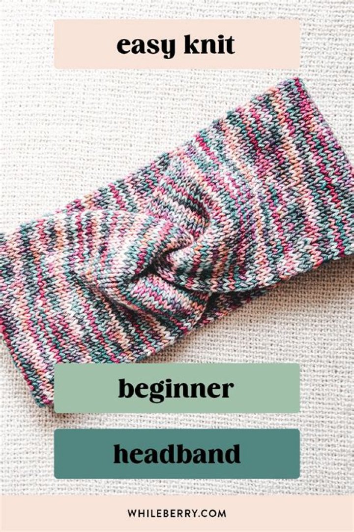 Can you knit a headband in the round?