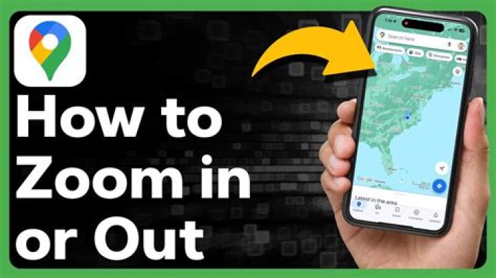 Can you zoom in on Google Maps?