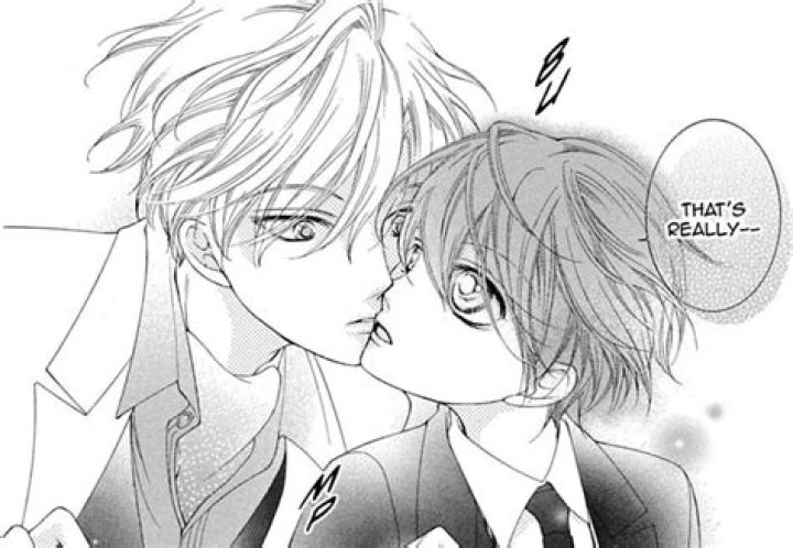 Did Haruhi and Tamaki kiss in the manga?