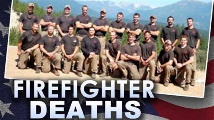 Did the 19 firefighters burn to death?