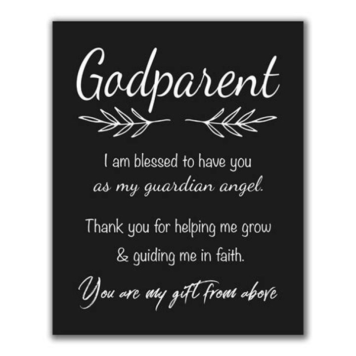 Do you give gifts to godparents at a baptism?
