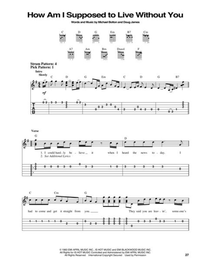 How Am I Supposed to Live Without You songwriter?