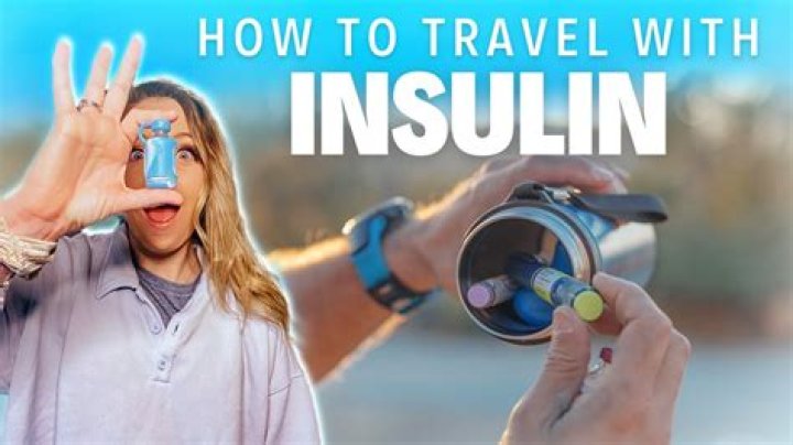 How can I carry insulin while Travelling in India?
