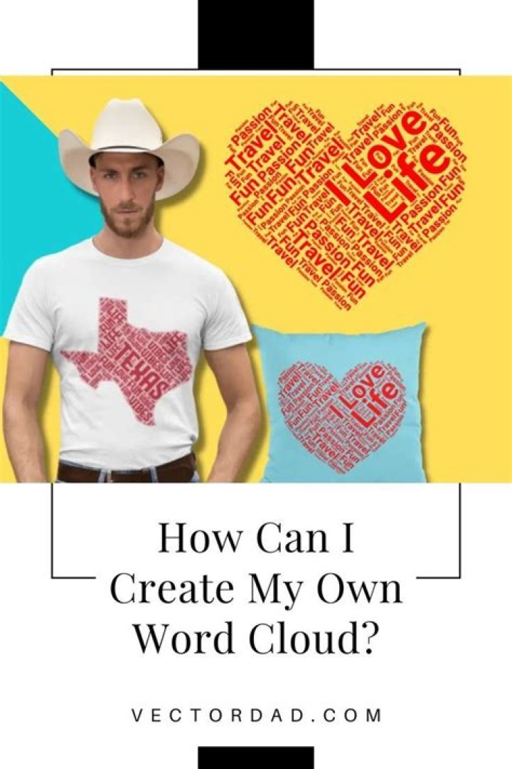 How can I create my own word cloud?