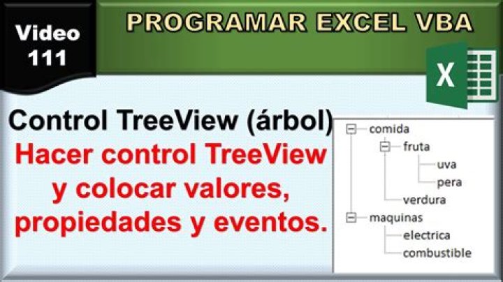 How do I add TreeView control to Excel VBA?