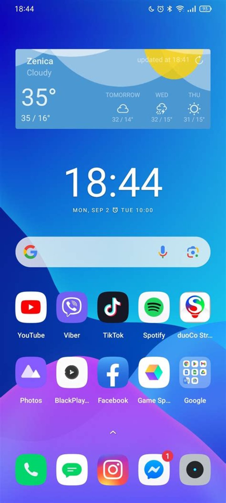 How do I change the home screen on my Galaxy Note?