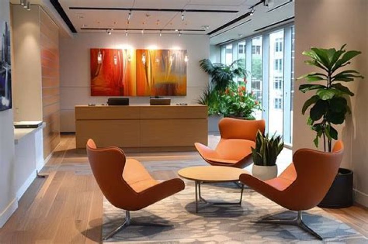 How do I design an office waiting room?