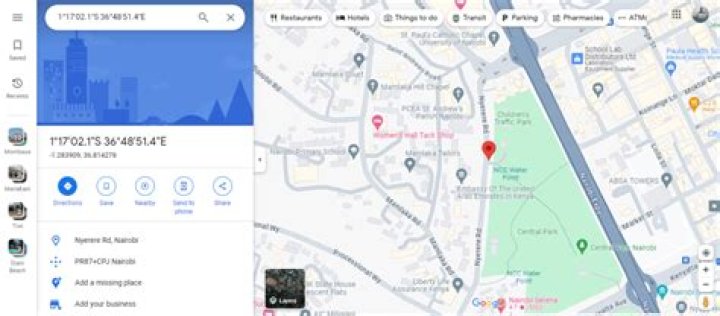 How do I get UTM coordinates on Google Maps?