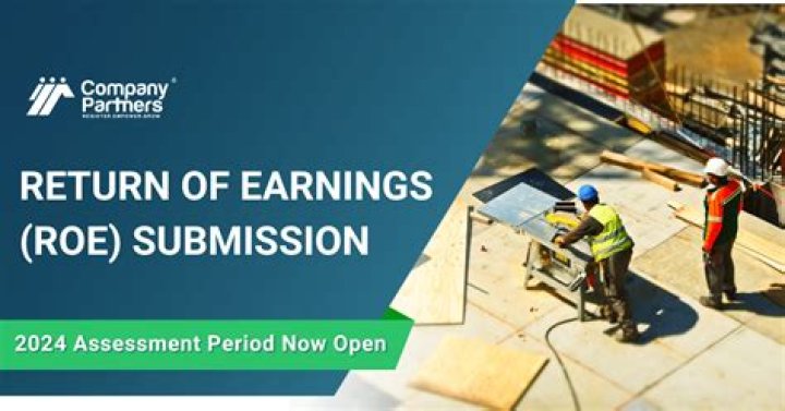 How do I submit my return of earnings online?