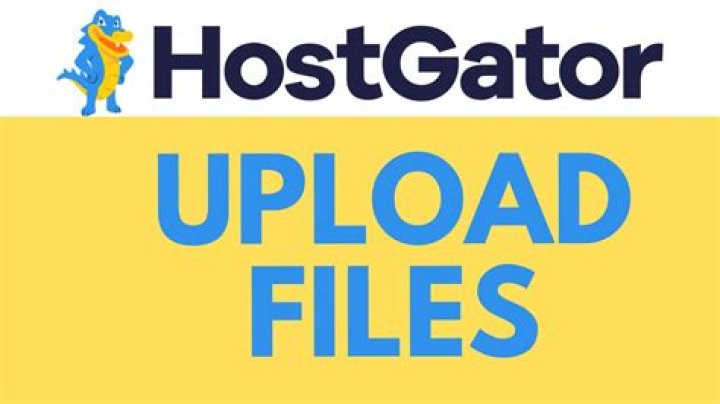 How do I upload files to HostGator?