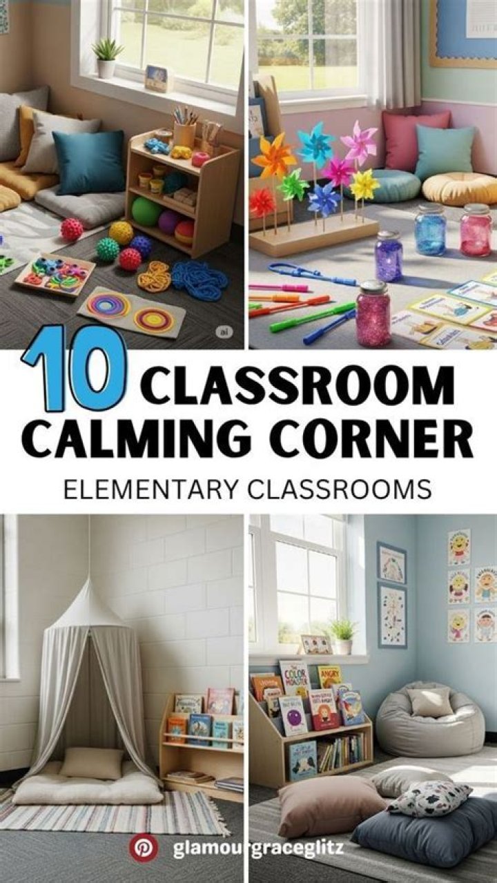 How do you create a calming classroom environment?