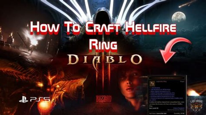How do you get the materials for the Hellfire Ring?