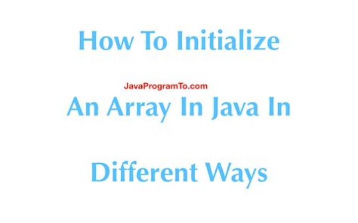 How do you initialize a 2D array in Java?