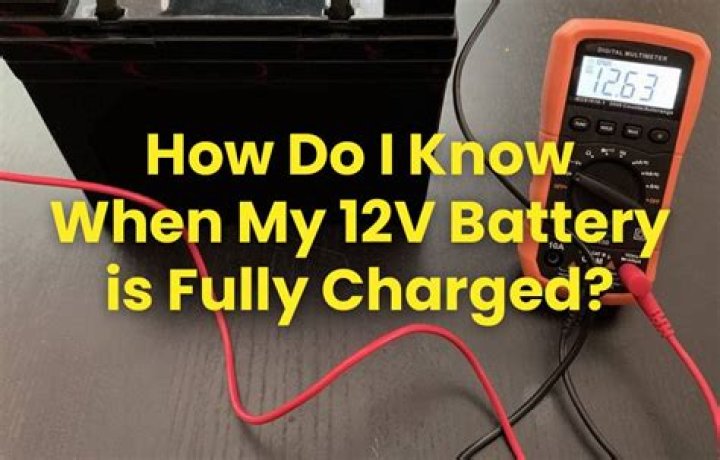 How do you know when NiMH battery is fully charged?