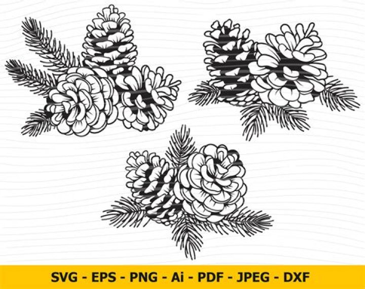 How do you paint simple pine cones?