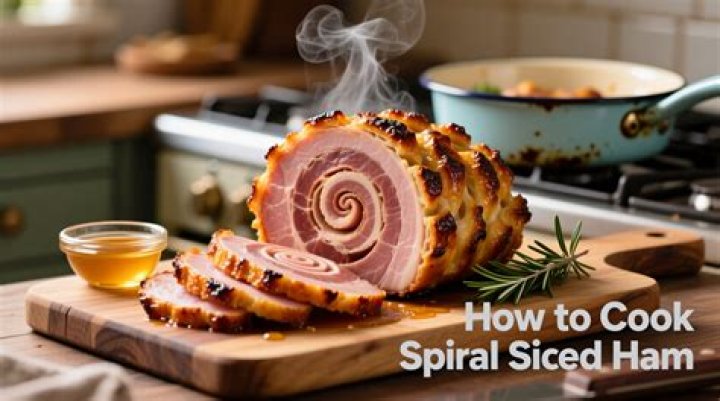How do you spiral slice a ham at home?