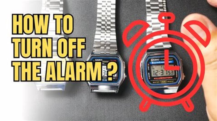 How do you turn off the alarm on a Dreamsky clock?