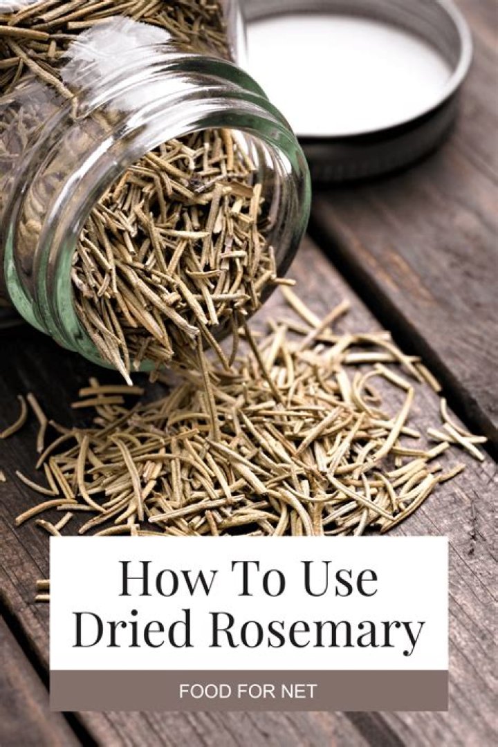 How do you use dried rosemary instead of fresh?
