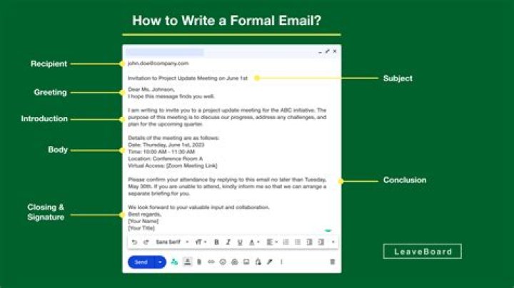 How do you write and send an email?