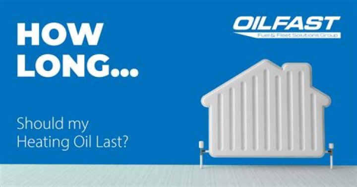 How long should 100 gallons of heating oil last?