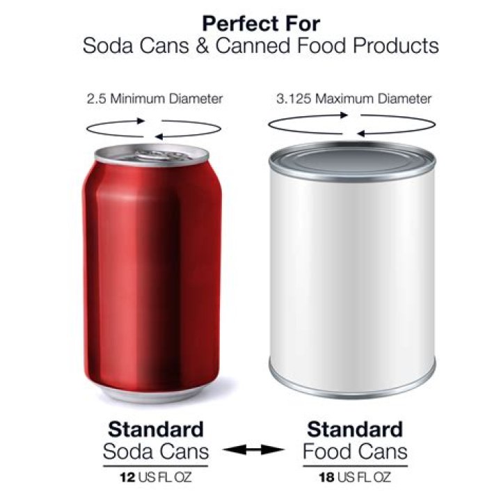 How many Oz one can of soda?