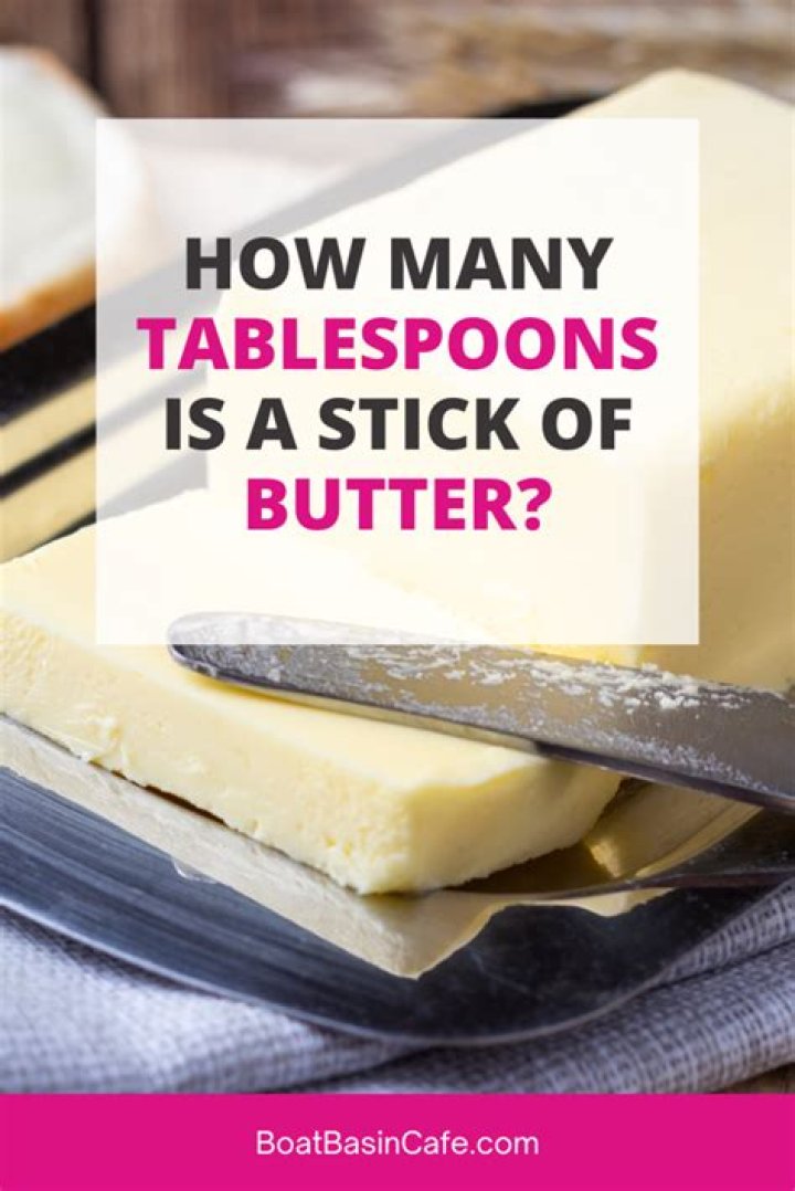 How many tablespoons of butter is in a stick?