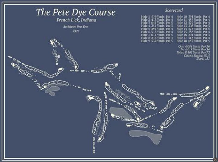 How much does it cost to play Pete Dye course?