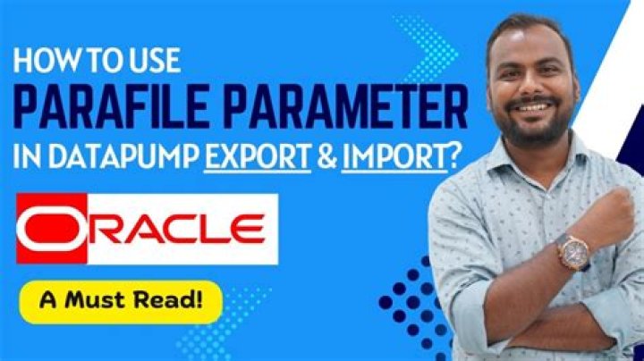 How Parfile is used in Impdp?