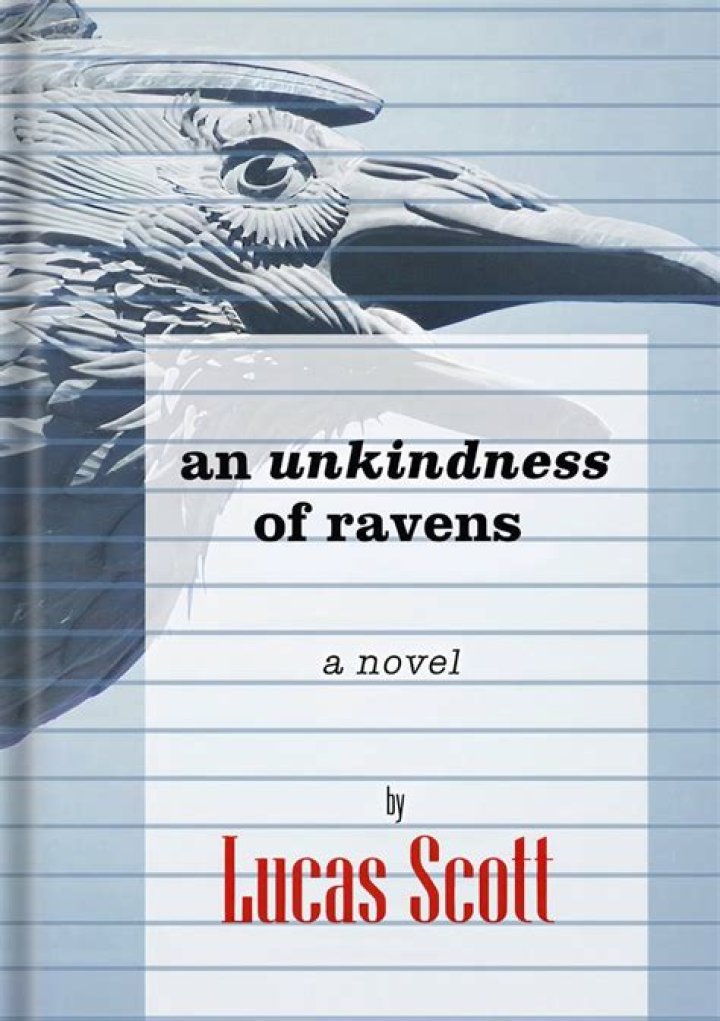 Is an unkindness of ravens by Lucas Scott a real book?