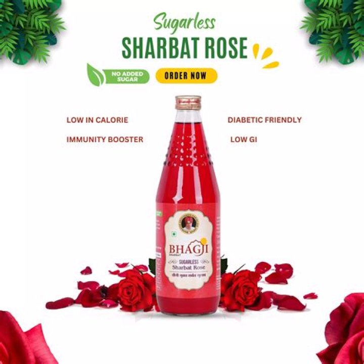 Is rose Sharbat good for health?