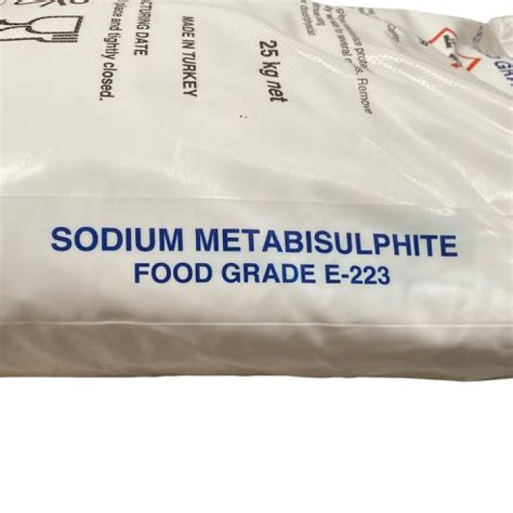 Is sodium metabisulfite in Food Safe?