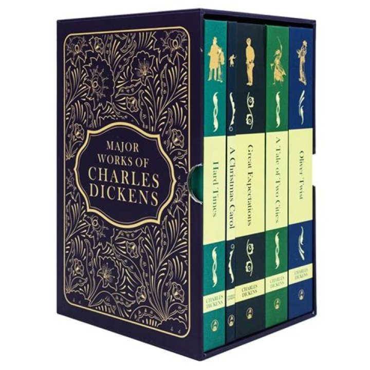 What 20 major novels did Charles Dickens write?
