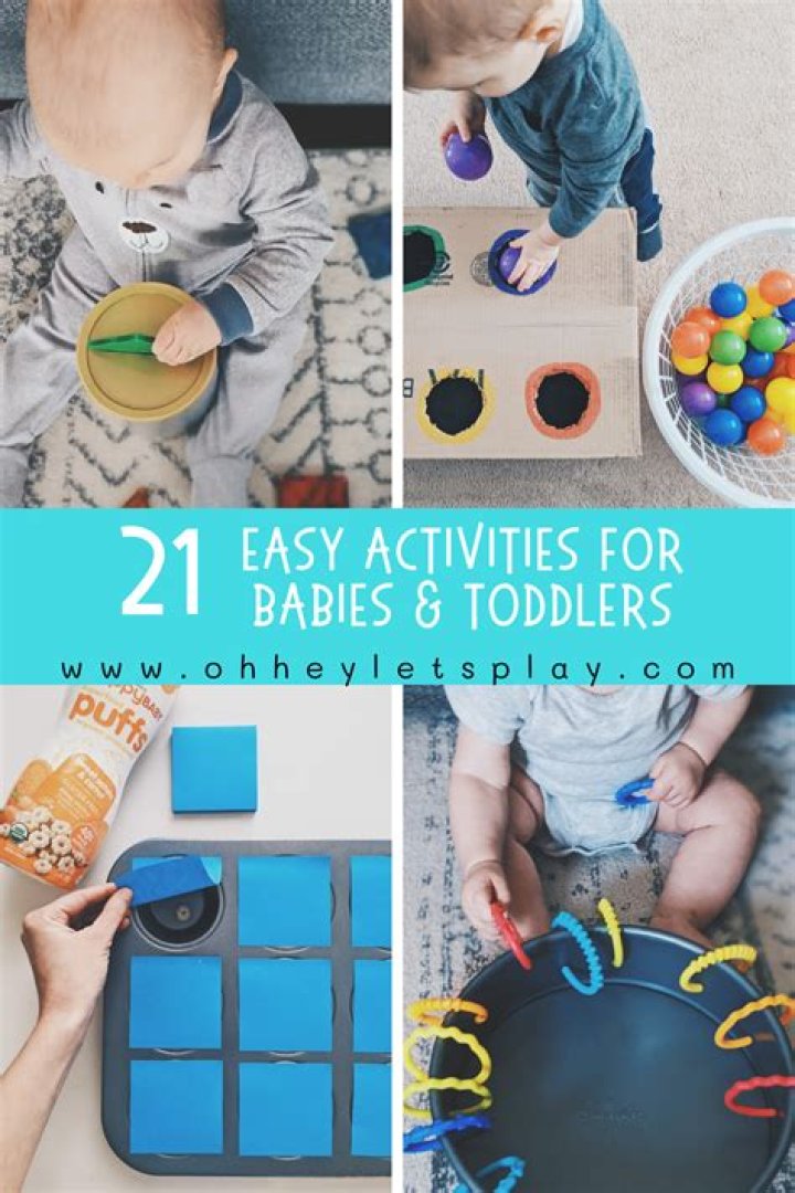 What are some activities for infants?