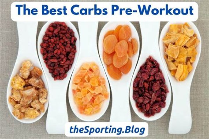 What are the best carbs for weight training?