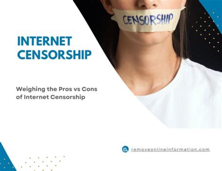 What are the pros and cons of Internet censorship?