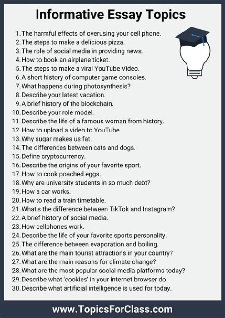 What are the topics for thesis?