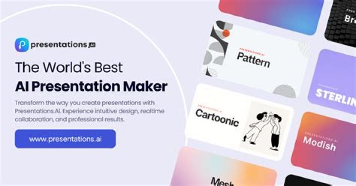 What background is good for presentation?