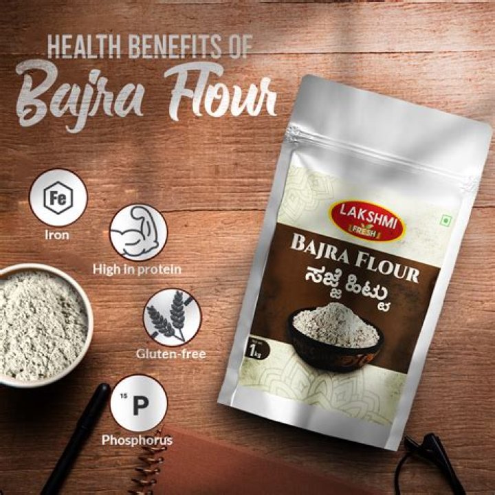 What can be made from bajra flour?