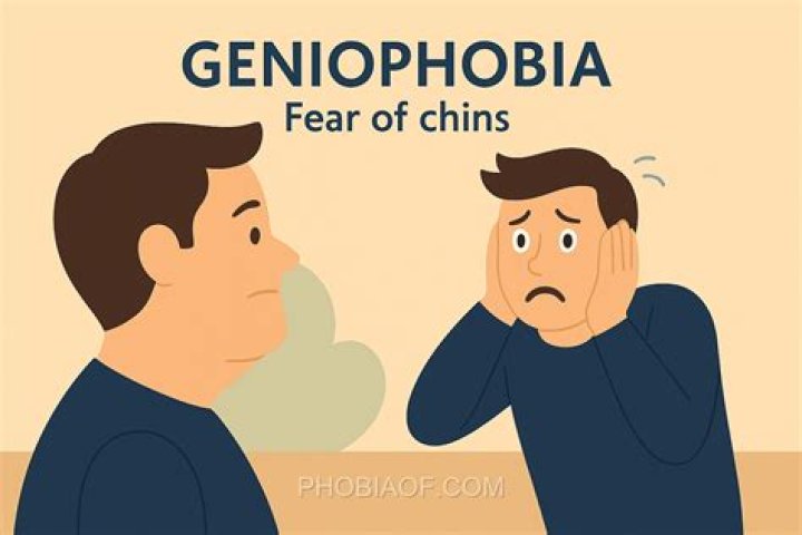 What causes Geniophobia?