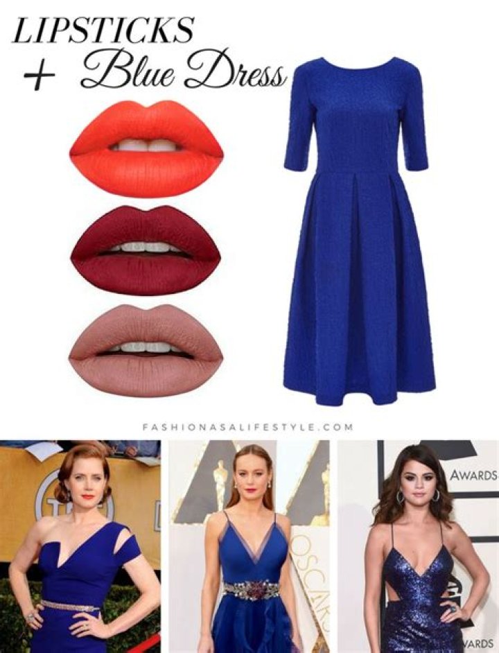 What color dress goes with pink lipstick?