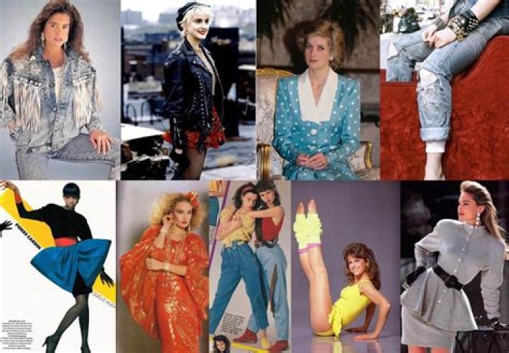 What did Americans wear in the 80s?