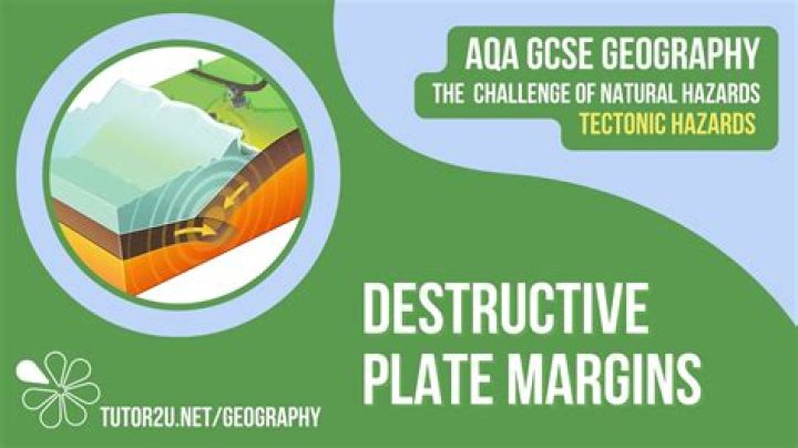 What does destructive plate margin mean?
