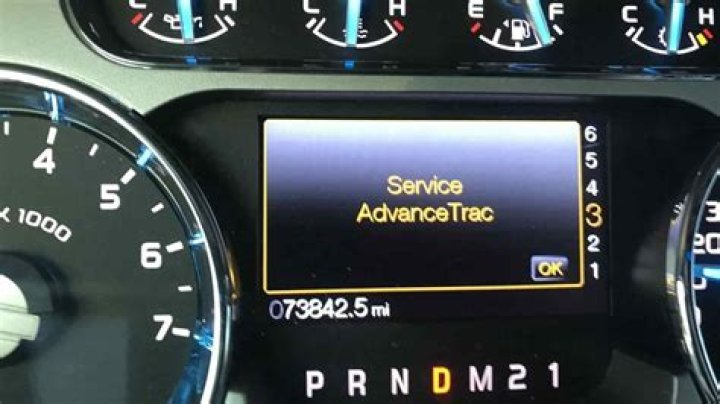 What does service ride control mean on Cadillac?