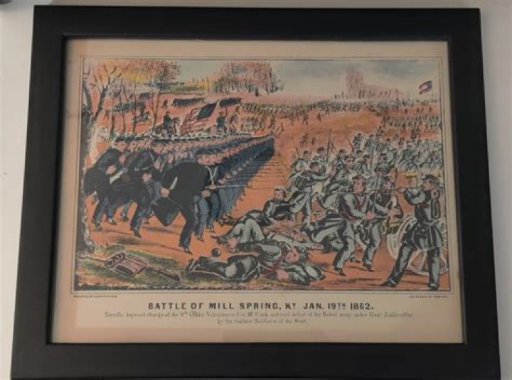 What happened at the Battle of Mill Springs?