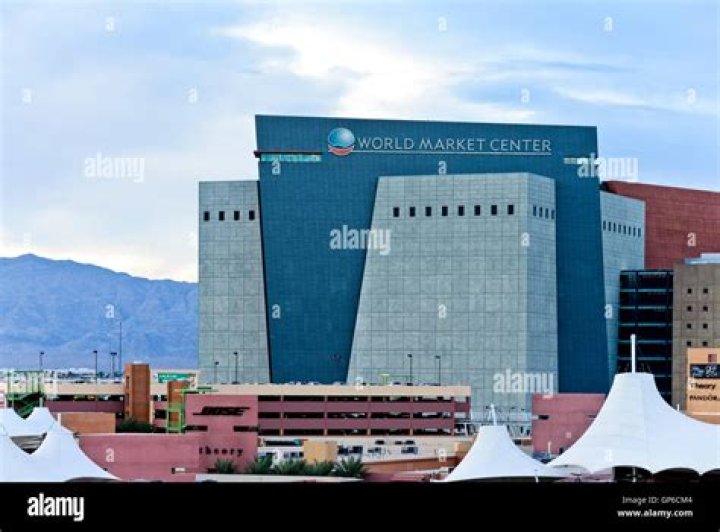 What happens in the World Market Center in Las Vegas?