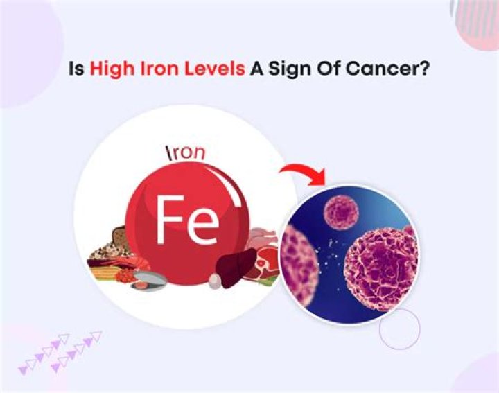 What happens when iron levels are too high?