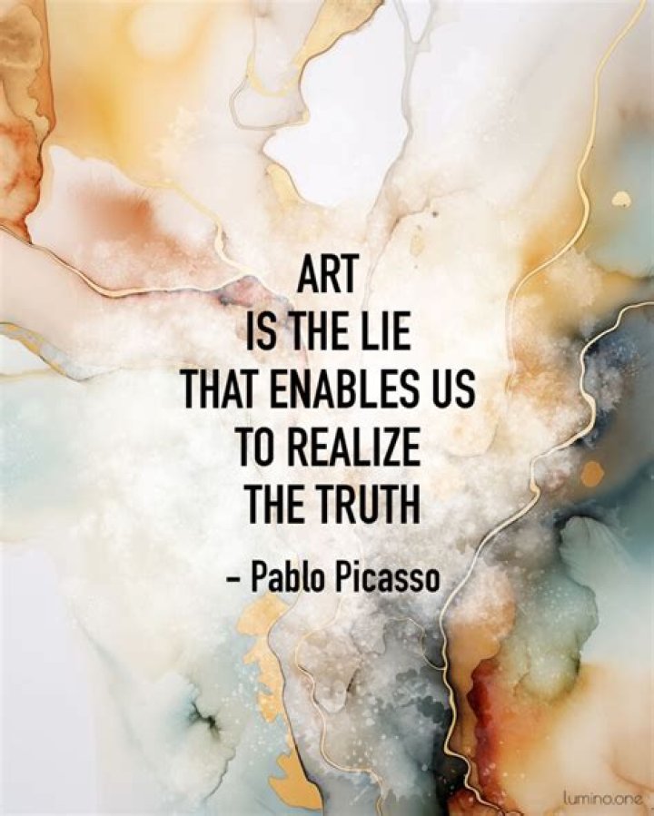 What is a famous quote about art?