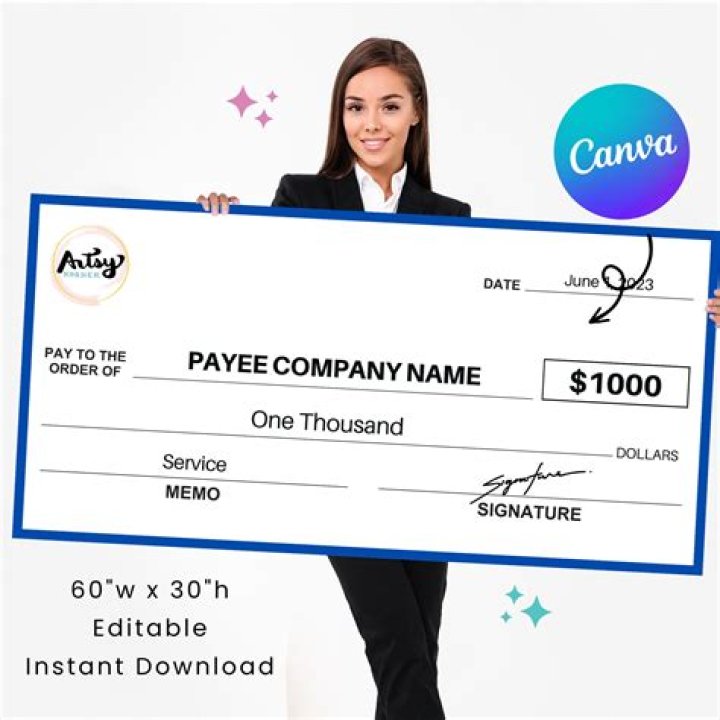 What is a novelty Cheque?