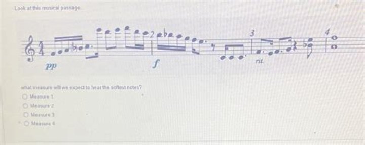 What is a short musical passage?